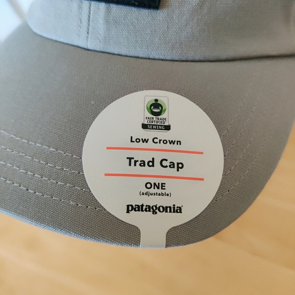 Patagonia P-6 Label Trad Cap Drifter Grey NWT - Picture 8 of 9